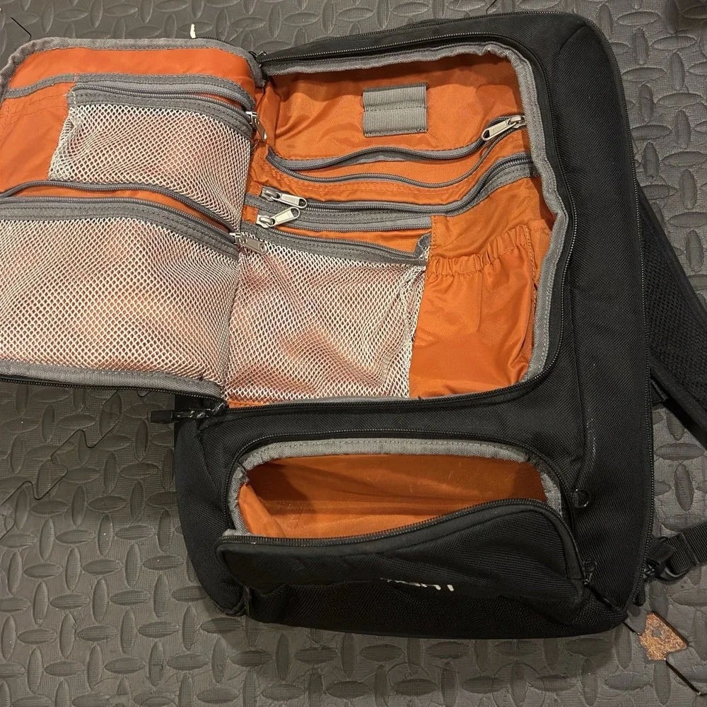eBags Professional Pro Weekender convertible Laptop Backpack carryon Travel Bag